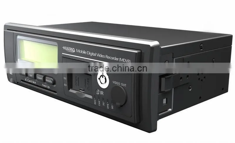 gps real time tracking mdvr 4ch camera for bus taxi logistic