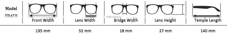 Metal Half Rim Men Eyeglass Frame Fashion Glasses Eyewear