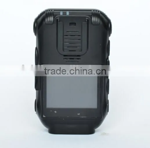 TFT screen mini HD1080P 30fps infrared night vision police body worn video camera with GPS,GPRS and wifi function