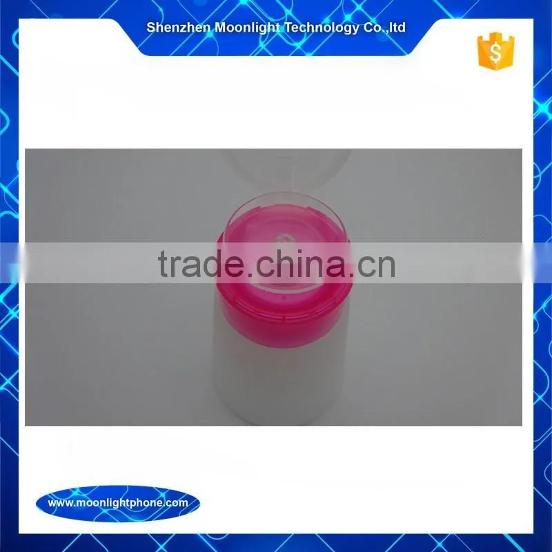 Transparent Plastic Bottle for Alcohol Container