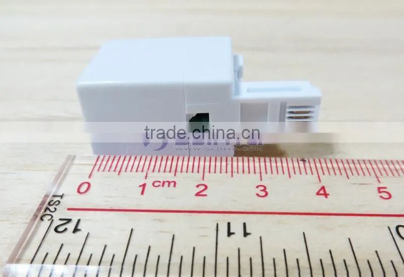 ELECTROVISION UK/US Adaptor RJ11 Plug to BT