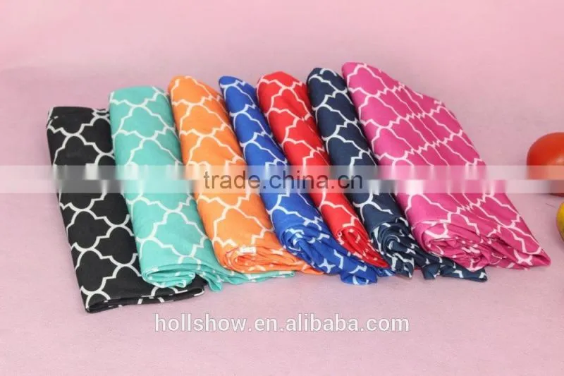 Best Selling Geometry Printed Polyester Women Infinity Circle Loop Scarf