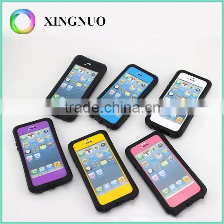 Wholesale alibaba mobile accessories colorful waterproof case case waterproof for iphone 6s
