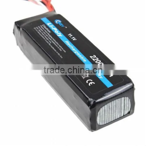 RC radio Transmitter battery 11.1v 2200mah Li-Po Li-Polymer Rechargeable Battery for transmitter