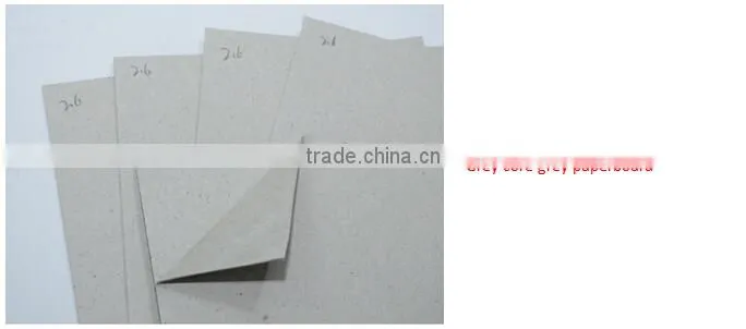 1200gsm Stationery grey board paper