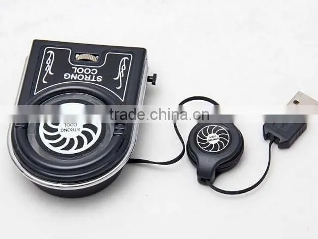 Vacuum Air Extracting USB Cooler Cooling Fan for Notebook Laptop Accessories