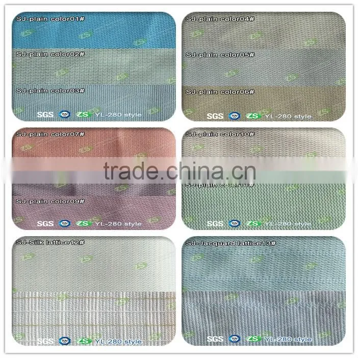 Blue Antibacterial Hospital Partition Bed Disposable Curtain with Mesh