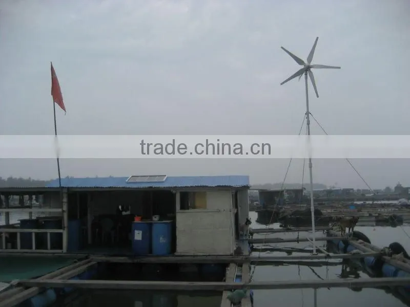 600w green Hot wind turbine