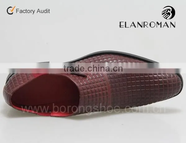 Woven leather wholesale spain shoes for men