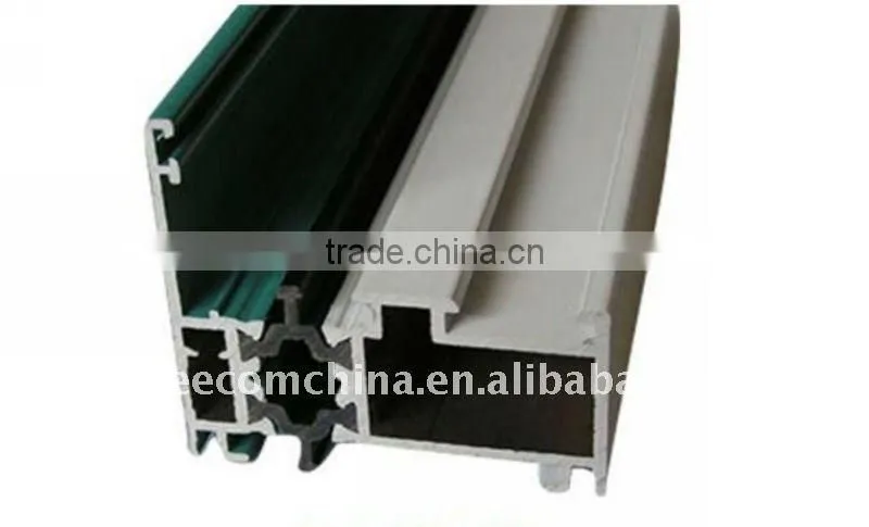 Different Colors Wood Grain Aluminium Profile for Windows and door