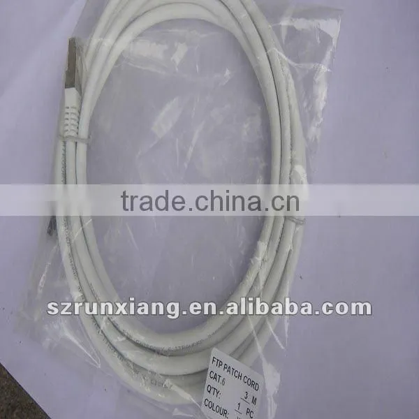 4 Pairs network wire and cable cat6 ftp&utp