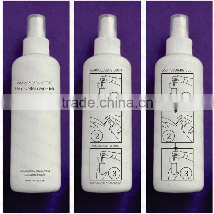 JYL 80ml/100ml SE-SC001 Various colours of Indelible ink for election voting