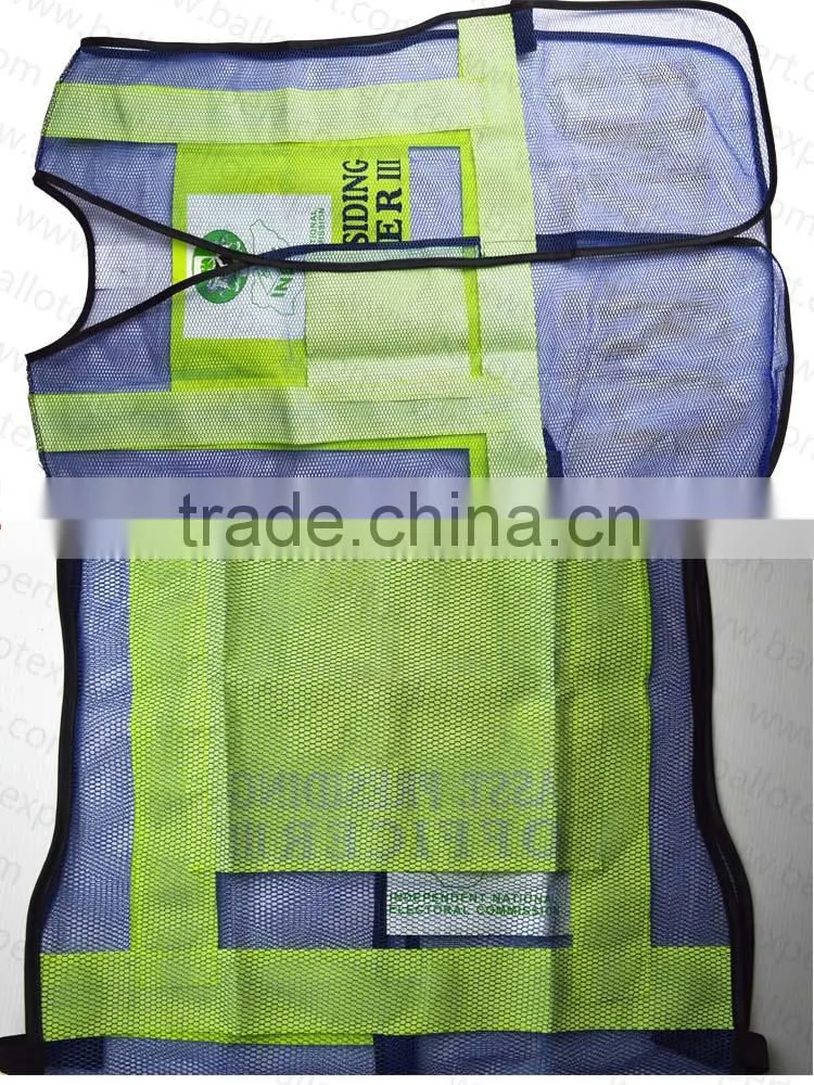 SE-VCV004 factory customize blue reflective vest