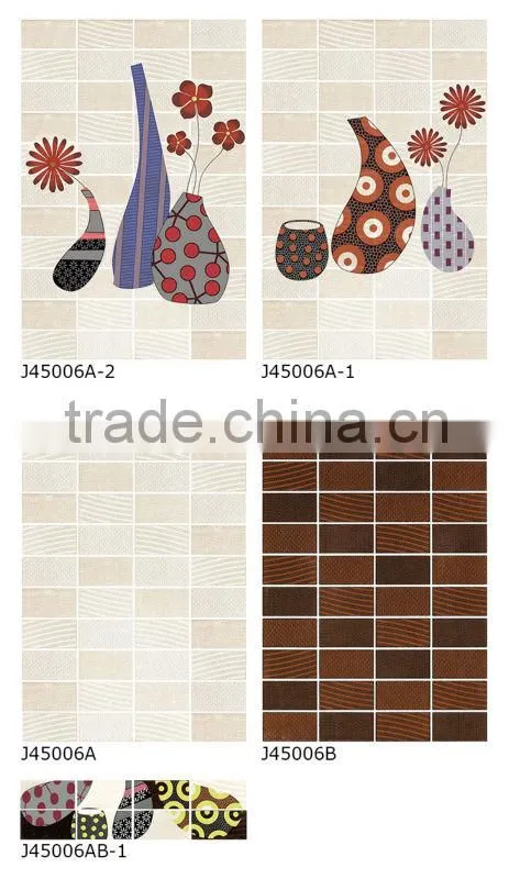 foshan 45x30 style selection ceramic wall and floor tiles