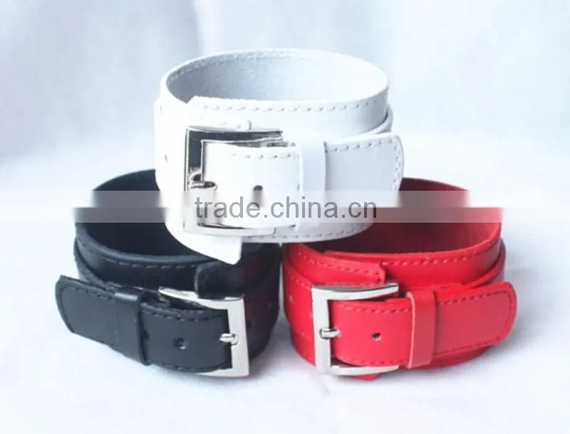 2016 Trending Products Adjustable Genuine Leather Women Bracelet