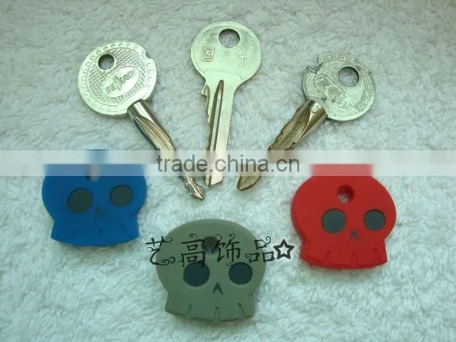 Popular soft pvc cartoon key cap