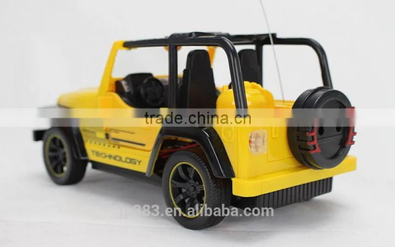 1:16 scale open door electric jeep