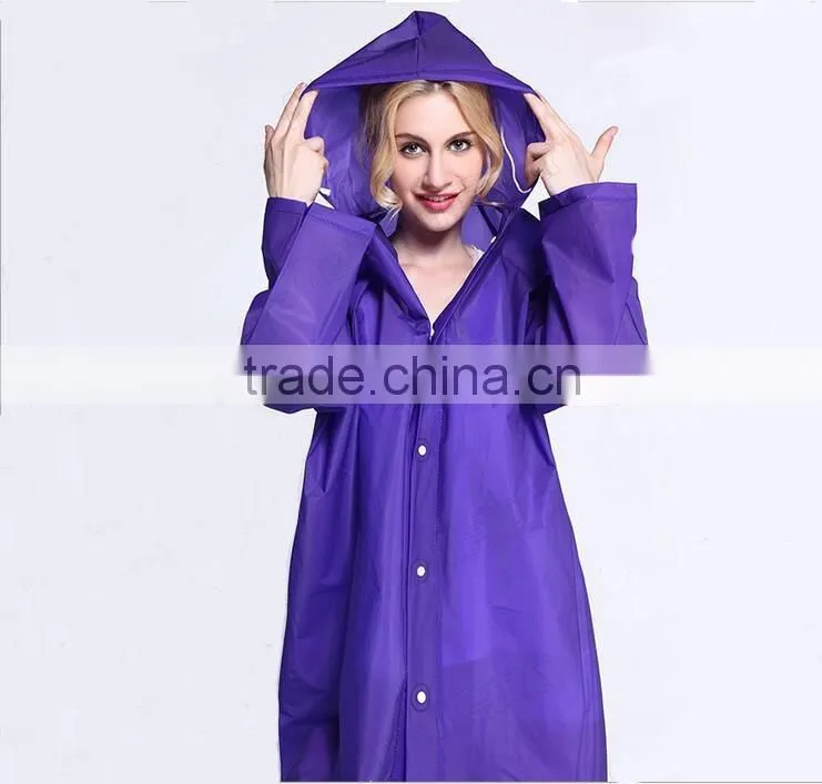 customize EVA rainwear wholesale China