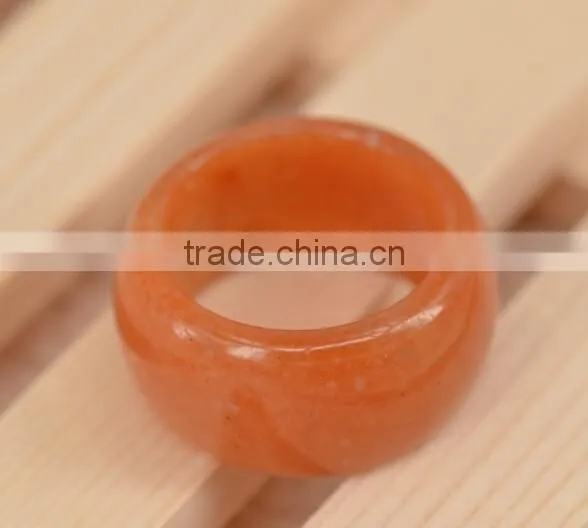 Mixed Different Style of Gemstones Rings Fashion Natural Stone Jewelry Ring