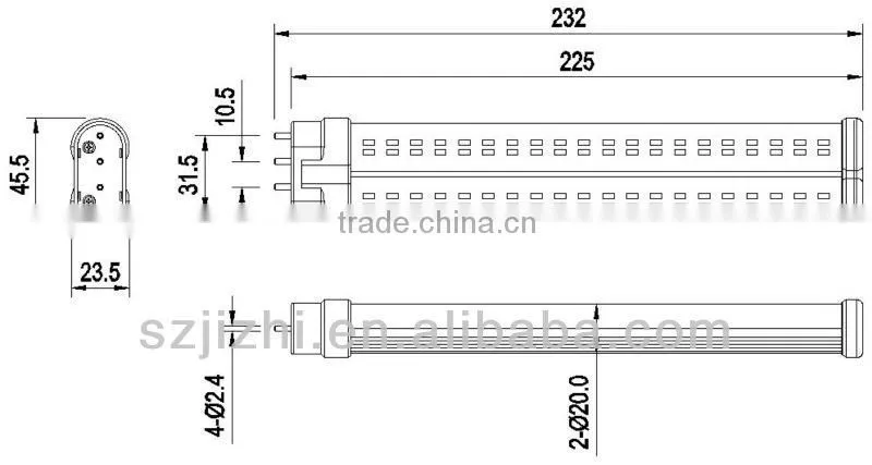 12volt led lights 15w 2g11 led lighting