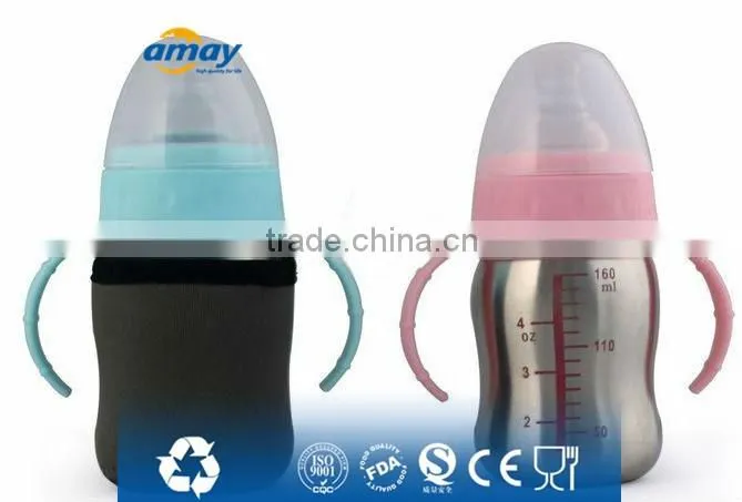 260ml BPA free baby feeding bottle