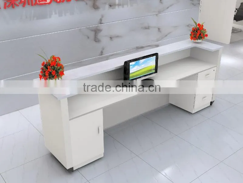 high quality high end reception desk dimensions factory sell directly QT2508