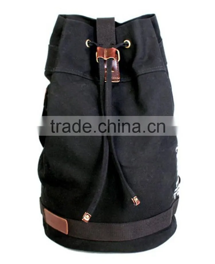 OEM drawstring backpack fashion backpack bag 2016 new products canvas drawstring backpack