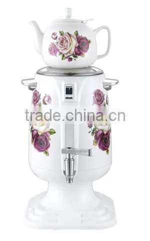 3L electric Russian ceramic samoval CA-900G white