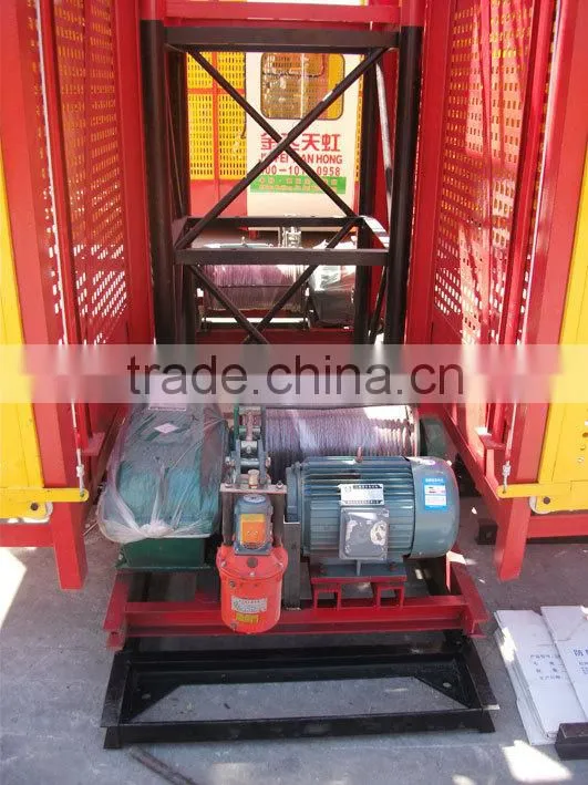 China Manufacturer SS100/100 Material Elevator/Material Hoist/Material Lifter For Lifting Materials