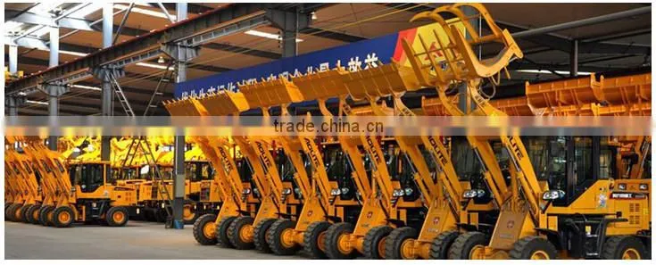 Aolite forklift wheel loader with attachments