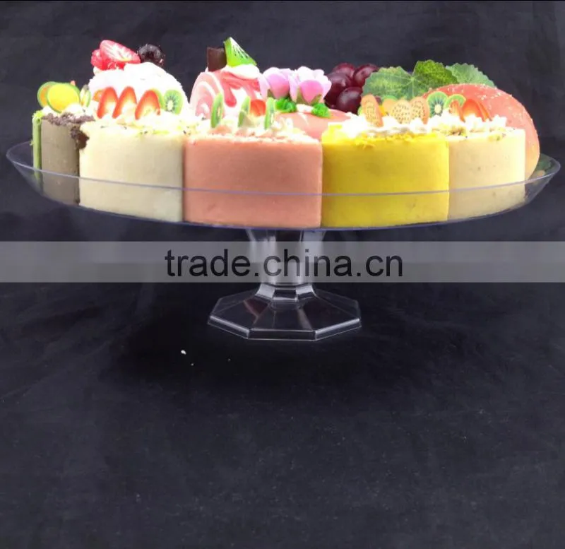 crystal dinner set stands 7'' wedding mini cake stand