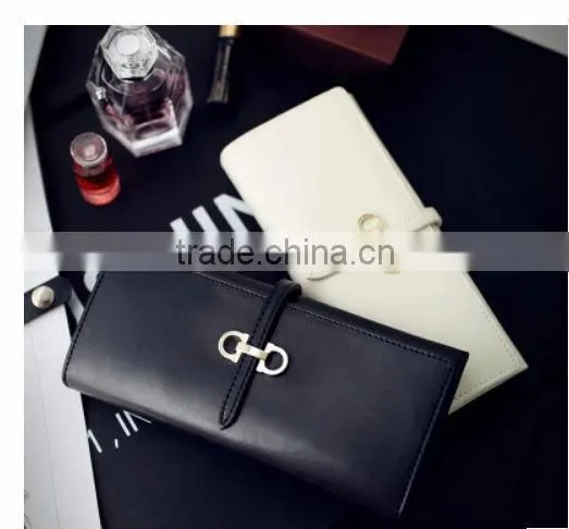 Latest design ladies lady leather magic wallet ladies purse
