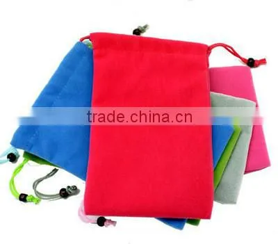 Eco-friendly jewelry pouches ,multipurpose drawstring bags with customized logo