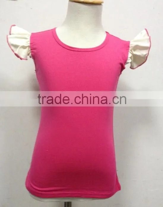 2015 breathable & comfortable printing cheap melon kids sleeveless t shirt