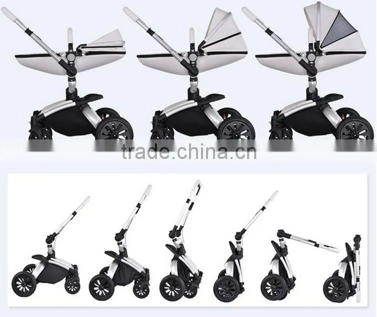 2016 High-view 3 in 1 baby stroller/pram