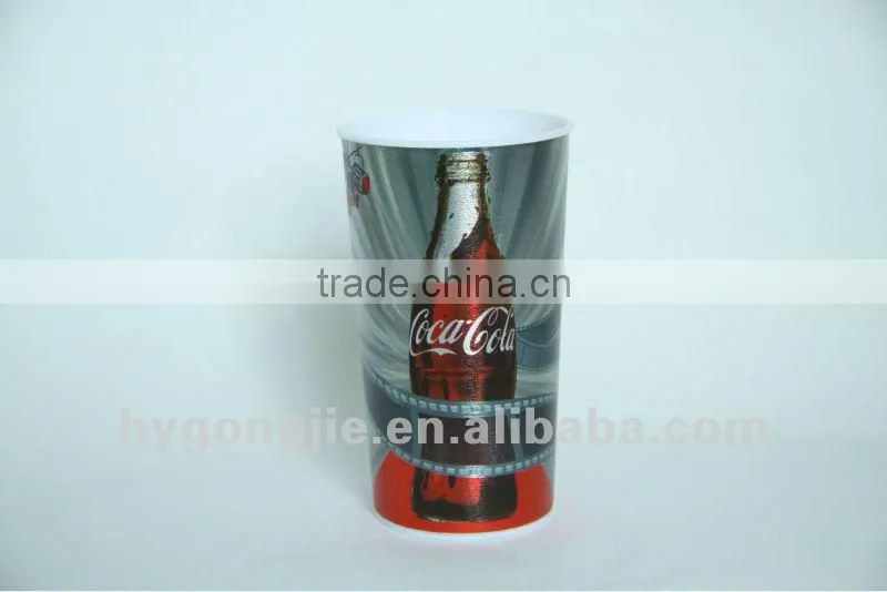 plastic cup/plastic houseware/gift cup/3D cup/drinking cup/promotion cup/water cup