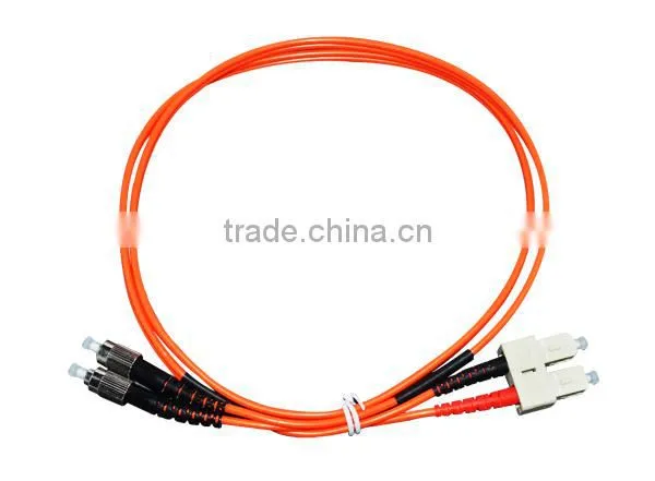 high quality single mode/multimode fiber optic patch cord with SC fast connector