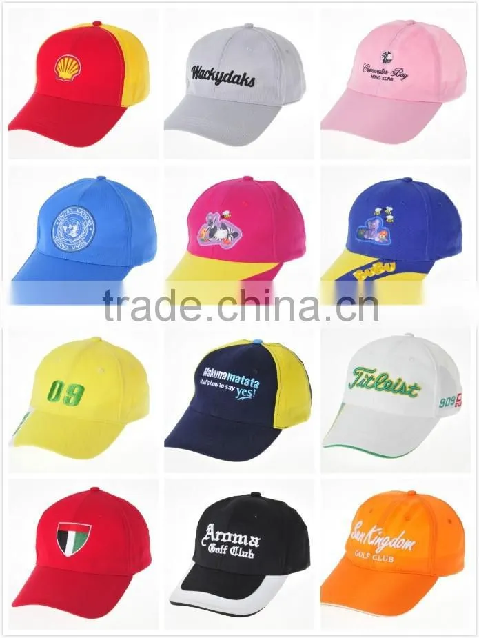 Christmas On Sale! Colorful Plain Golf Cap Custom Hats Sports Cap No Logo