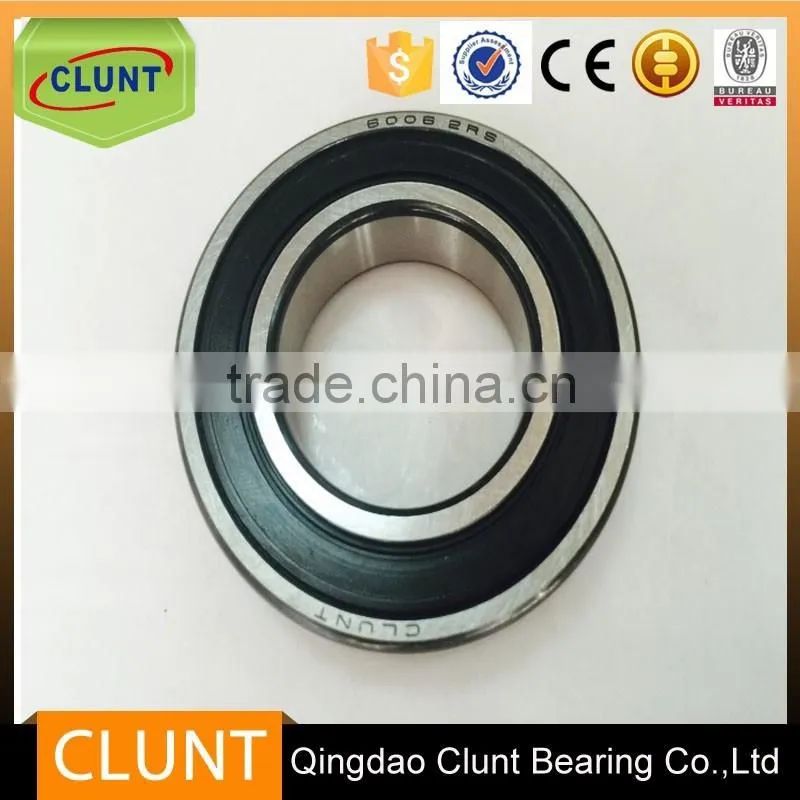 Standard precision deep groove ball bearing 6006rs