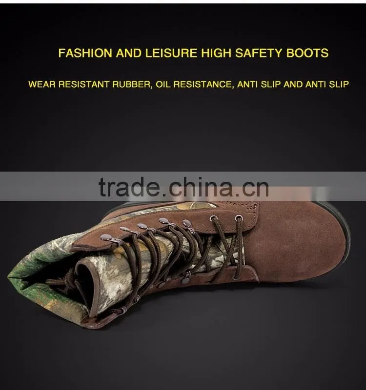 New design safety boot high quality safety boot genuine leather safety boot