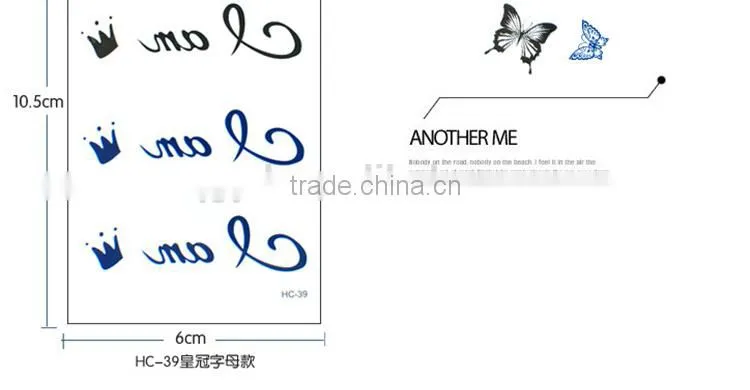 best-selling temporary wholesale body tattoo
