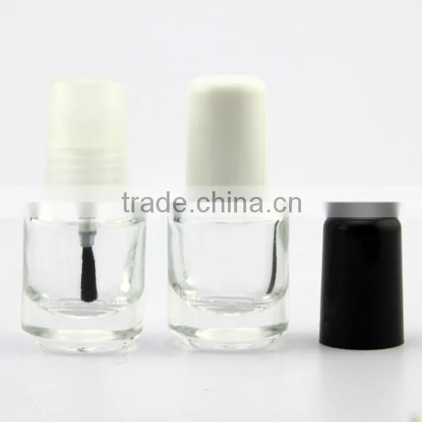 5ml long narrow glass nail polish bottle