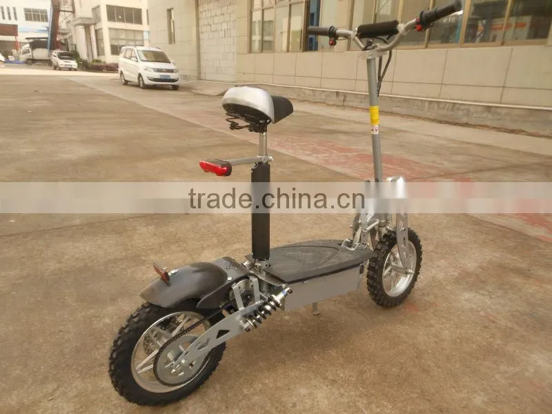 chinese powerful 1000w foldable electric scooter for adult with LED light