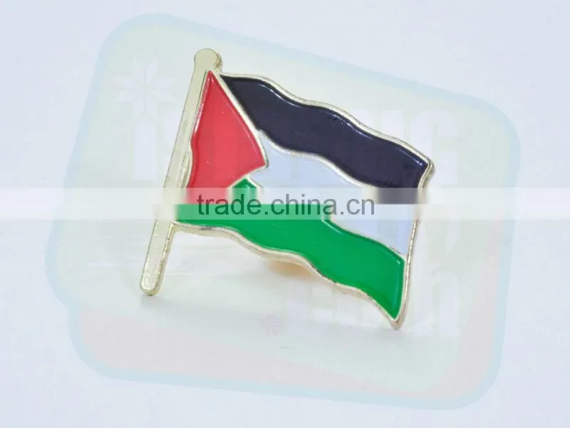 Wholesale manufacturers Palestine flag button badge ----- DH 17057