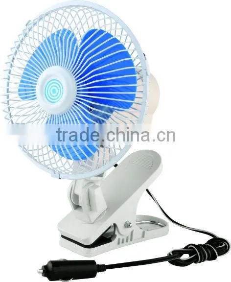 6''oscillating Car Fan with Gimbal Clip (WIN-105)
