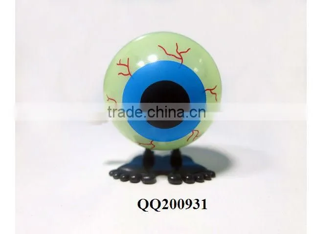 Plastic wind-up jumping ghost