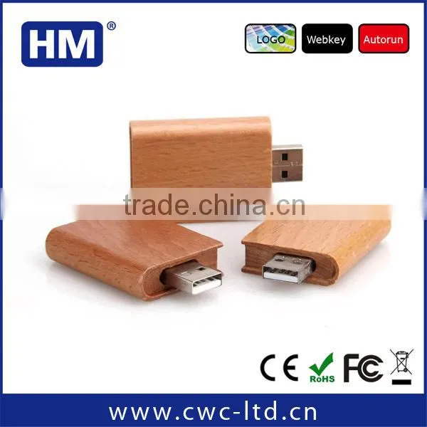 128gb shenzhen factory alibaba wholesale high speed book shape wooden pendrive