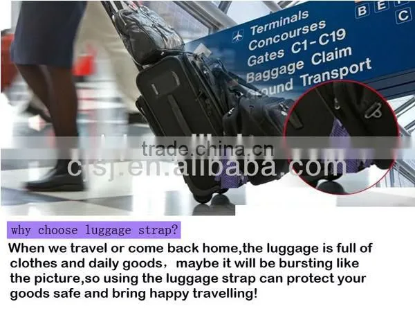 luggage tag loop strap elastic luggage strap
