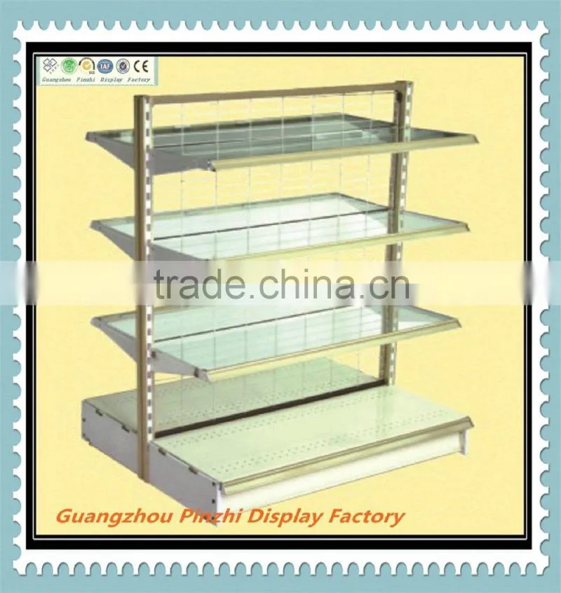 PZC-002 Wholesale Metal Convenience Grocery Goods Store Shelf