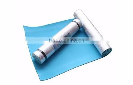Environmental protection XPE aluminum film moisture mat outdoor picnic travel thick super light yoga mat